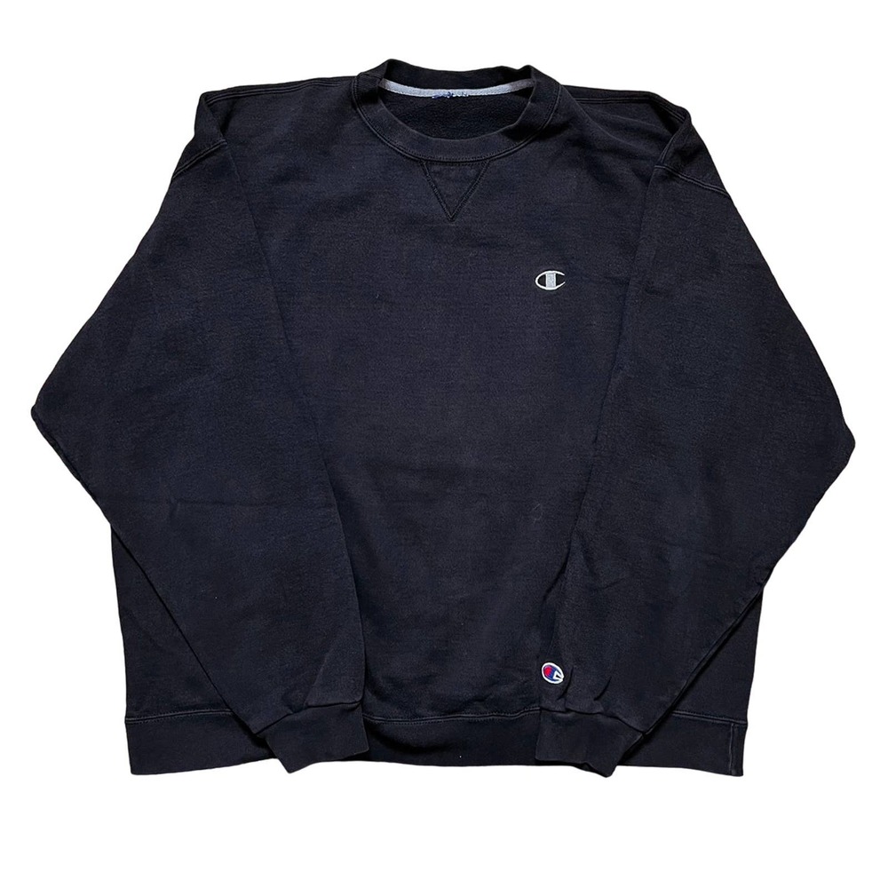 Vintage black Champion Crewneck